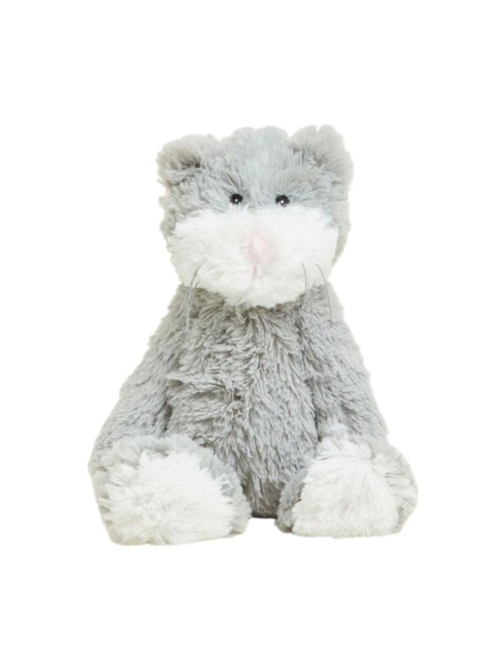 Warmies Microwavable Grey Plush Cat With Aromatherapy Scented French Lavender St